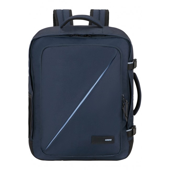 American Tourister Take2cabin backpack City backpack Navy Polyethylene terephthalate (PET)