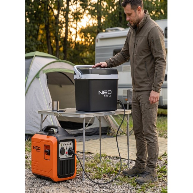 NEO TOOLS inverter generator 2000 W, orange/black