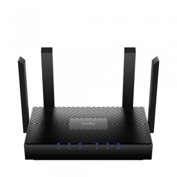 Cudy WR3000 wireless router Gigabit Ethernet Dual-band (2.4 GHz / 5 GHz) Black