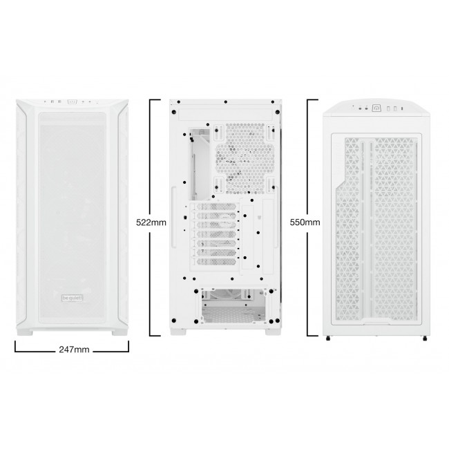 be quiet! Shadow Base 800 FX White Midi Tower