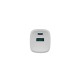 NATEC RIBERA GAN CHARGER 1X USB-A + 1X USB-C 30W WHITE NATEC RIBERA GAN CHARGER 1X USB-A + 1X USB-C 30W WHITE