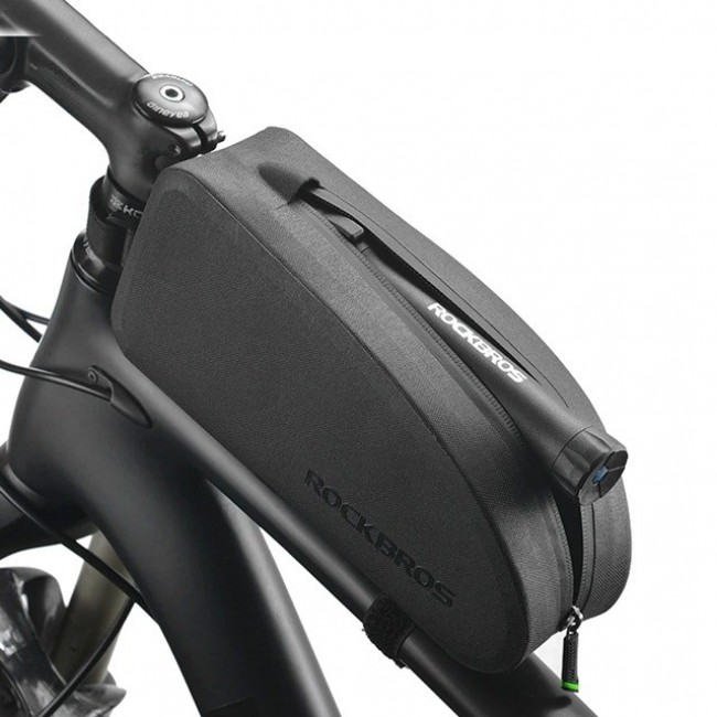 Rockbros AS-019-1 Bike frame bag Waterproof 1.6l Black Rockbros AS-019-1 Bike frame bag Waterproof 1.6l Black