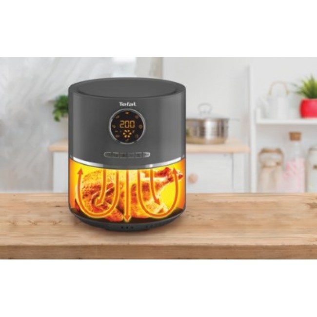 Tefal Ultra Fry Digital EY111B Single 4.2 L 1400 W Hot air fryer Grey Tefal Ultra Fry Digital EY111B Single 4.2 L 1400 W Hot air fryer Grey