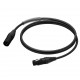 PROCAB CABLE MALE XLR FEMALE XLR, ULTRAFLEX , 0,5 M PROCAB CABLE MALE XLR FEMALE XLR, ULTRAFLEX , 0,5 M
