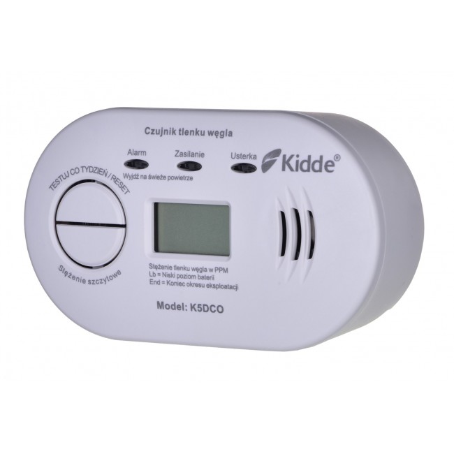 K5DCO KIDDE CARBON MONOXIDE AND CARBON MONOXIDE DETECTOR K5DCO KIDDE CARBON MONOXIDE AND CARBON MONOXIDE DETECTOR