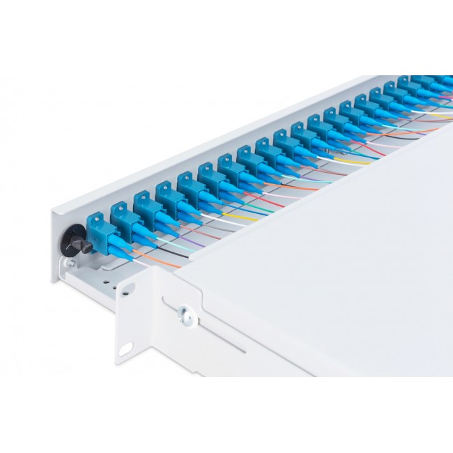 Digitus Fiber Optic Splice Box, Equipped, LC, OS2 Digitus Fiber Optic Splice Box, Equipped, LC, OS2