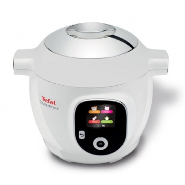 Tefal CY851130 multi cooker 6 L Chrome, White Tefal CY851130 multi cooker 6 L Chrome, White