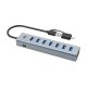 Conceptronic HUBBIES21GP 7-Port USB 3.0 Hub with Power Adapter, 5Gbps, USB-A x 7