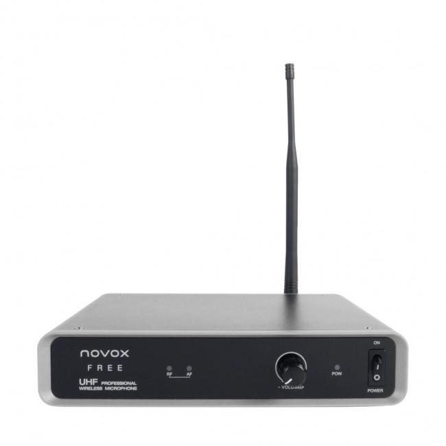 Novox Free H1 - Wireless set with handheld microphone Black