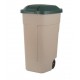 Curver 176805 110 L Rectangular Plastic Beige,Green