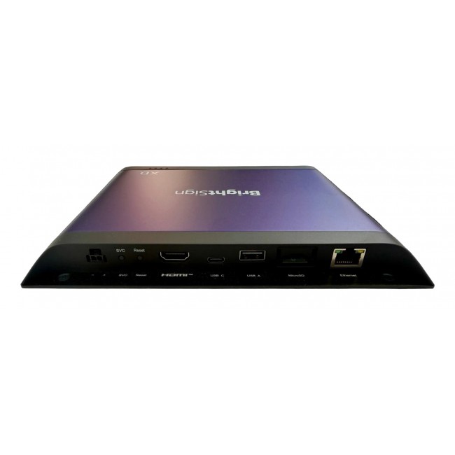 BrightSign XD1036 digital media player Black 4K Ultra HD Wi-Fi