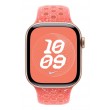 Apple MYL33ZM/A smart wearable accessory Band Orange Fluoroelastomer