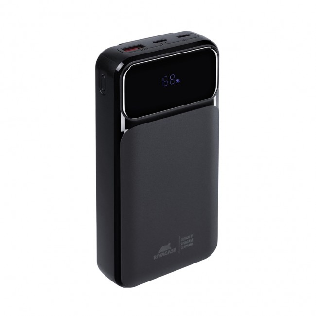 Rivacase VA2221 power bank Lithium Polymer (LiPo) 20000 mAh Black