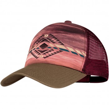 Czapka z daszkiem BUFF TRUCKER CAP SYKORA MAROON L/XL L/XL