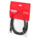 UNITEK Y-C420GBK USB cable USB 2.0 3 m USB A USB B Black