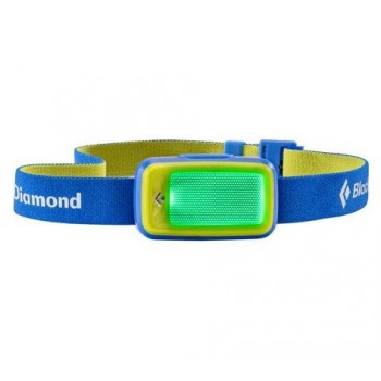 Black Diamond Wiz Blue, Yellow Headband flashlight LED