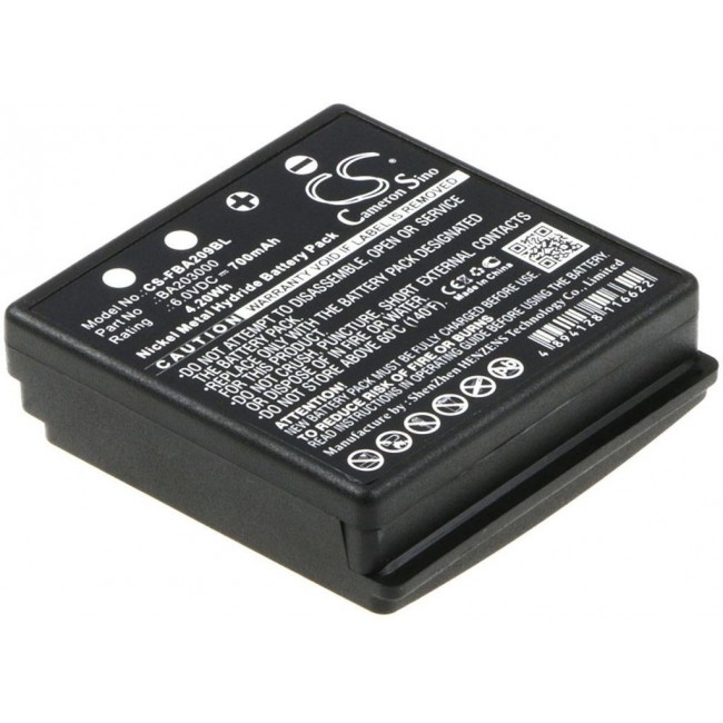 Battery for HBC BA209061 6V700mAh FUB9 replacement Battery for HBC BA209061 6V700mAh FUB9 replacement