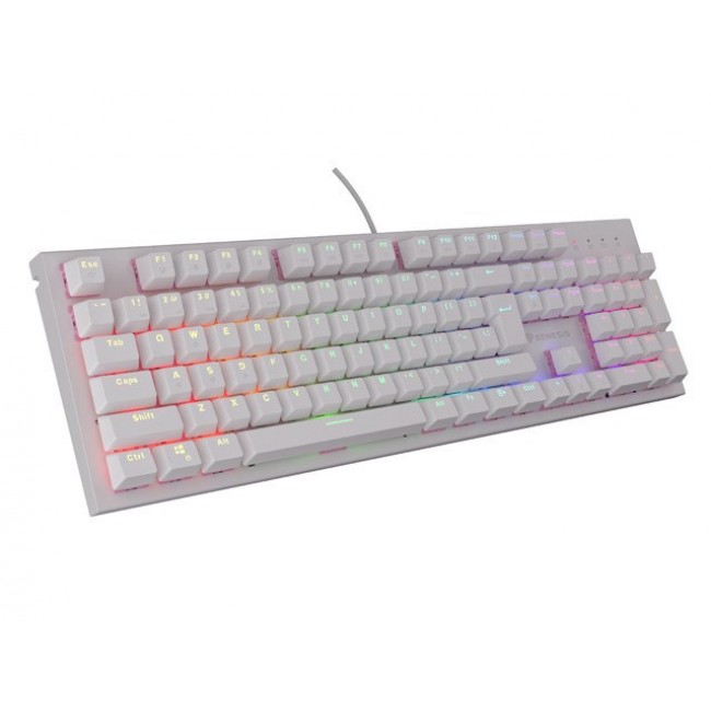 GENESIS Thor 303 keyboard Gaming USB QWERTY US English White GENESIS Thor 303 keyboard Gaming USB QWERTY US English White