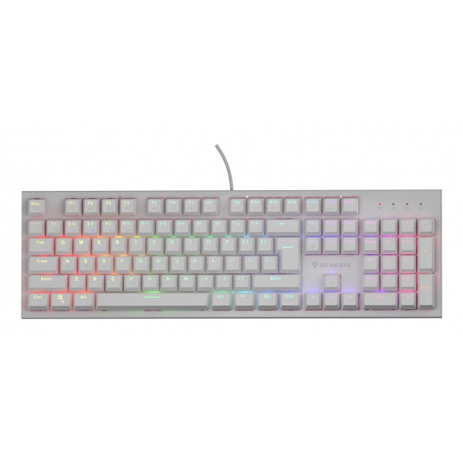 GENESIS Thor 303 keyboard Gaming USB QWERTY US English White GENESIS Thor 303 keyboard Gaming USB QWERTY US English White