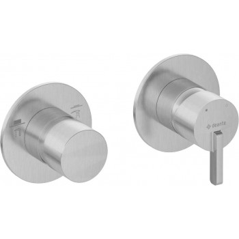 Shower mixer with shower switch - horizontal