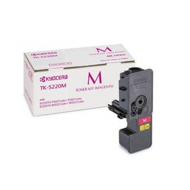 KYOCERA TK-5220M toner cartridge 1 pc(s) Original Magenta KYOCERA TK-5220M toner cartridge 1 pc(s) Original Magenta