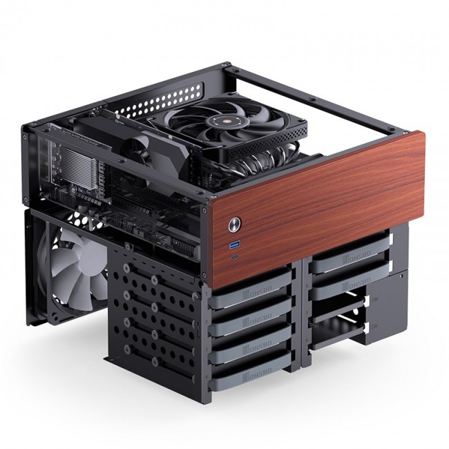 Jonsbo N4 NAS Enclosure - black