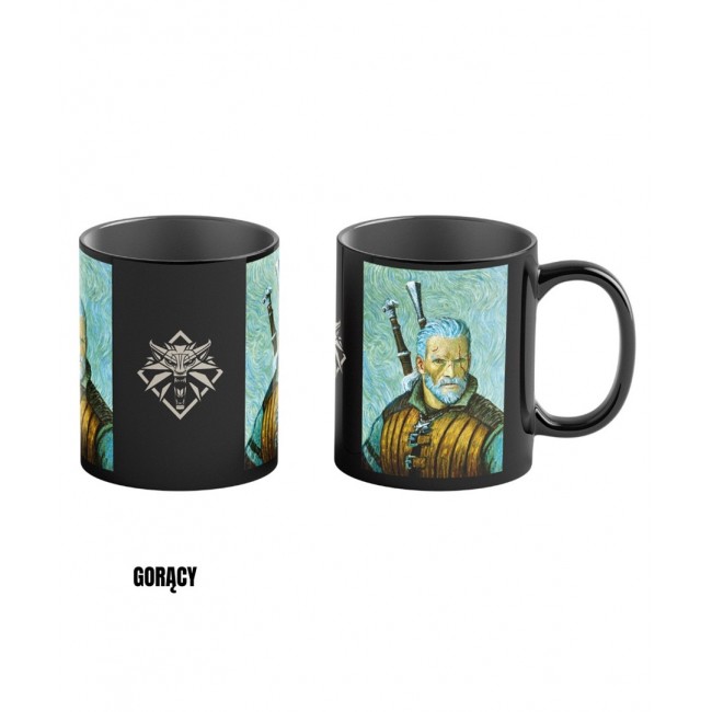 Heat Reveal Mug Good Loot The Witcher 3 Game Art Chronicles - Geralt & Vincent van Gogh 450 ml Black Heat Reveal Mug Good Loot The Witcher 3 Game Art Chronicles - Geralt & Vincent van Gogh 450 ml Black