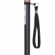 Adjustable walking stick ACTIONMED black