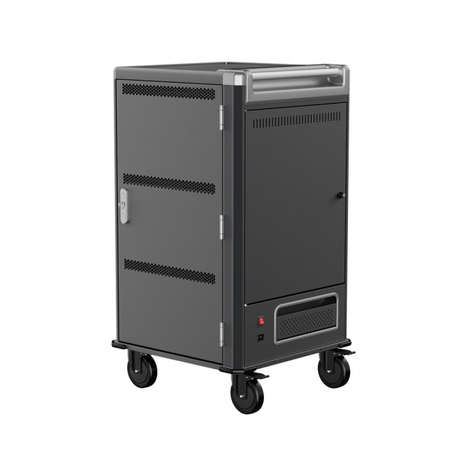 Ewent EW1700 portable device management cart/cabinet Black, Grey