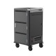 Ewent EW1700 portable device management cart/cabinet Black, Grey