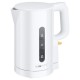 Clatronic WK 3834 electric kettle 1 L 900 W White
