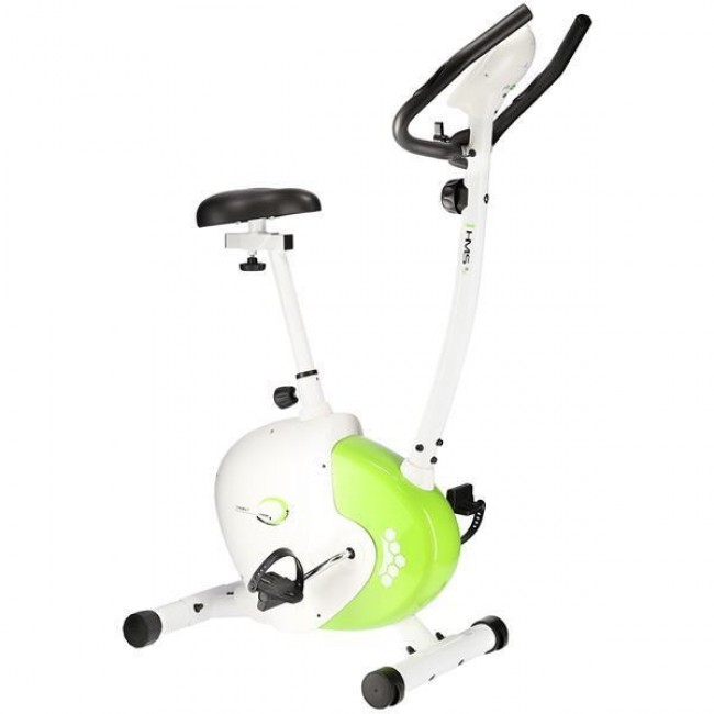 HMS magnetic bicycle white and green M9239