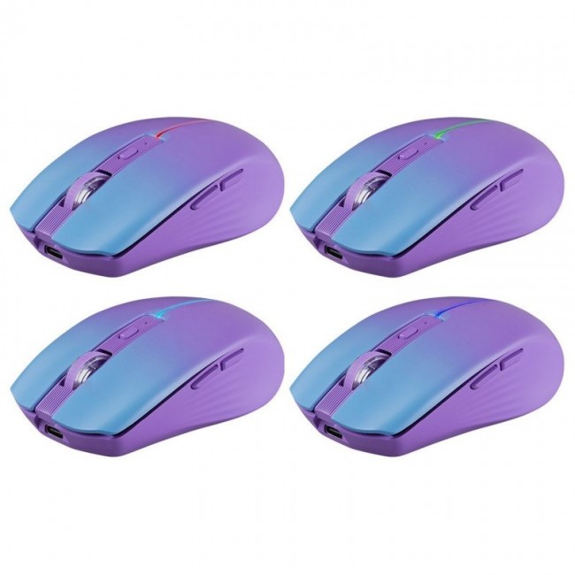 MOUSE DEFENDER MYSTERY MM-301 RF+BT PURPLE 1600dpi 6P MOUSE DEFENDER MYSTERY MM-301 RF+BT PURPLE 1600dpi 6P