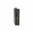 LevelOne 8-Port Fast Ethernet PoE Industrial Switch, 4 PoE Outputs, 802.3at/af PoE, 126W, -40 C to 75 C