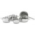 ELLE Home Stainless Steel Cookware Set ECCS200409A, 9 Pieces