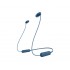 Sony WI-C100 Headset Wireless In-ear Calls/Music Bluetooth Blue