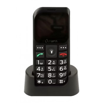 Olympia Mobiltelefon BELLA+ Gro tasten schwarz