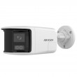 Hikvision Value Series 6 MP Dual Lens Stitched Wide Angle Smart Hybrid Light Fixed Bullet Network Camera