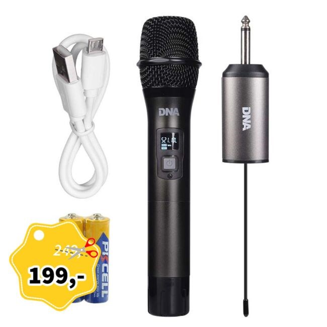 Wireless dynamic microphone DNA FU VOCAL SET