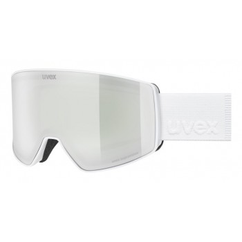 Uvex Skibrille scenic FM winter sport goggles Black Men White Spherical lens