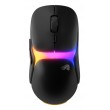 Glorious Gaming Model O3 Wireless Gaming Mouse - InfinitePlay Swappable Battery System, 8k Polling, 130M Click Optical Switches, Ultralight 66g, 30K DPI Optical Sensor, RGB - Black
