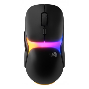 Glorious Gaming Model O3 Wireless Gaming Mouse - InfinitePlay Swappable Battery System, 8k Polling, 130M Click Optical Switches, Ultralight 66g, 30K DPI Optical Sensor, RGB - Black