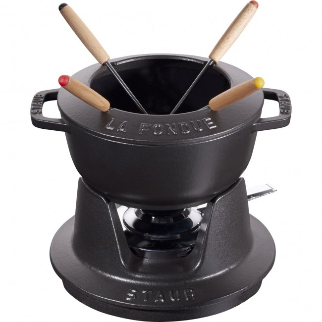 Staub 40511-970-0 fondue set 1.1 L Black 4 person(s)