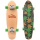 Meteor Cannabis green-brown-orange skateboard 22595 Meteor Cannabis green-brown-orange skateboard 22595