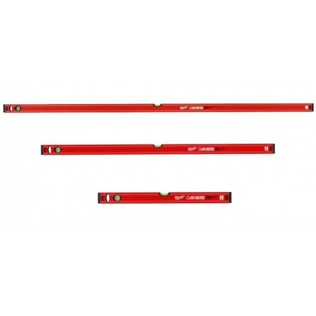 MILWAUKEE SLIM SPIRIT LEVEL SET 60/120/180 MILWAUKEE SLIM SPIRIT LEVEL SET 60/120/180