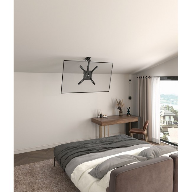 Gembird CM-55ST-01 Full motion TV ceiling mount, 23