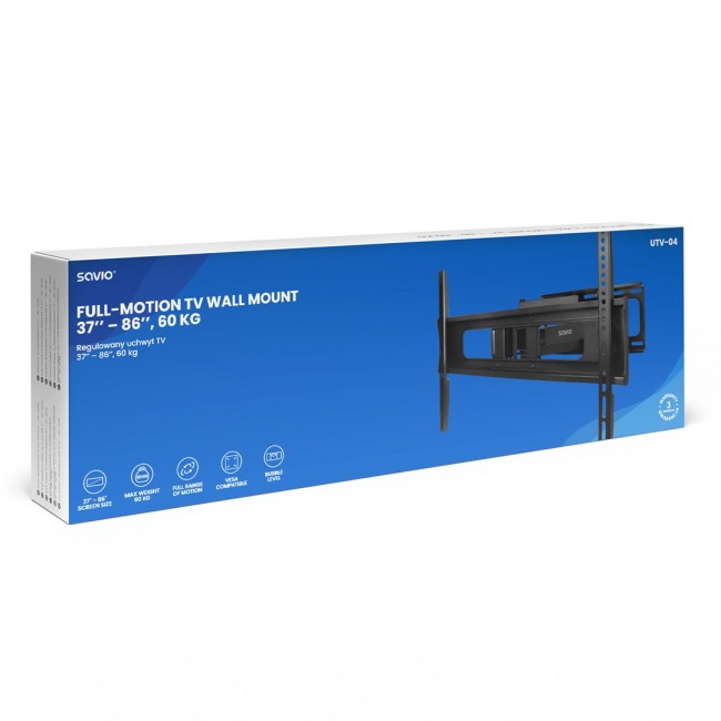 Savio UTV-04 TV mount/stand 2.18 m (86