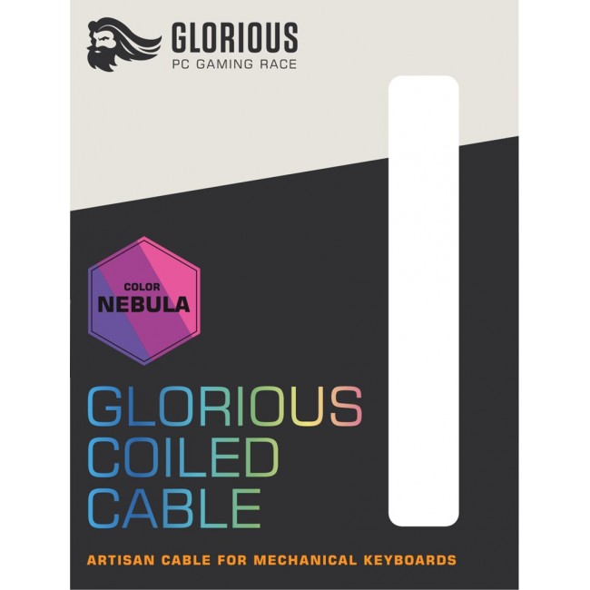 Glorious PC Gaming Race Coiled Violet 1.37 m