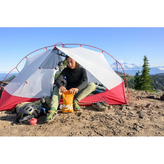 MSR Hubba Hubba Bikepack 2 person(s) Green, Red, White Ridge tent
