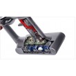 Dyson V11 Fluffy 2-in-1 stick vacuum Battery Dry Bagless Nickel, Red